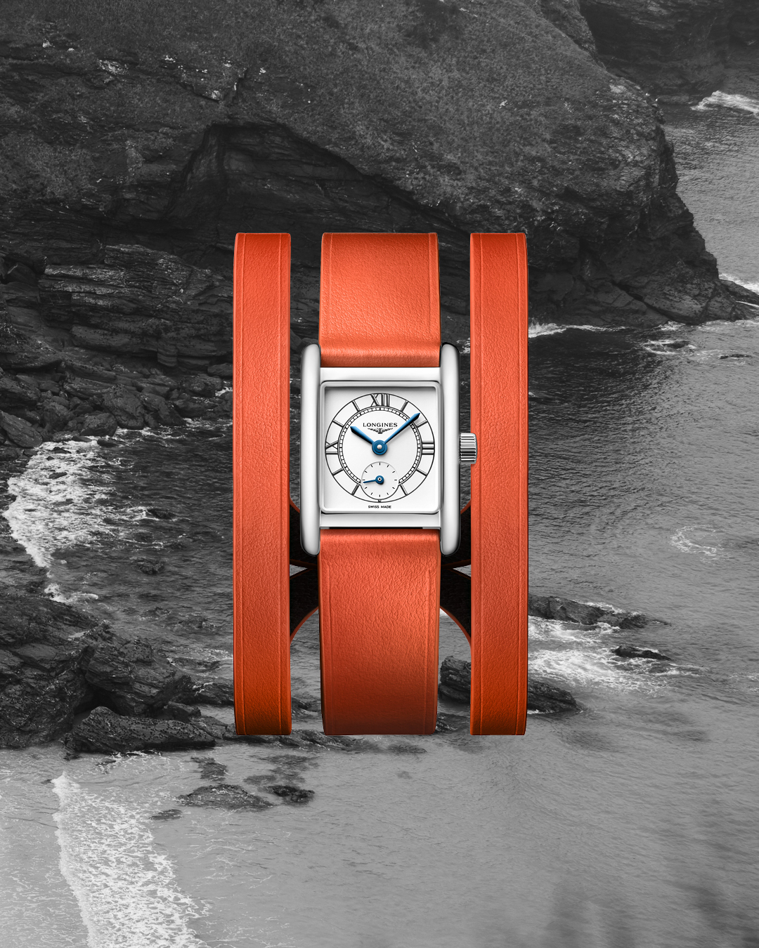 Longines Mini DolceVita orange