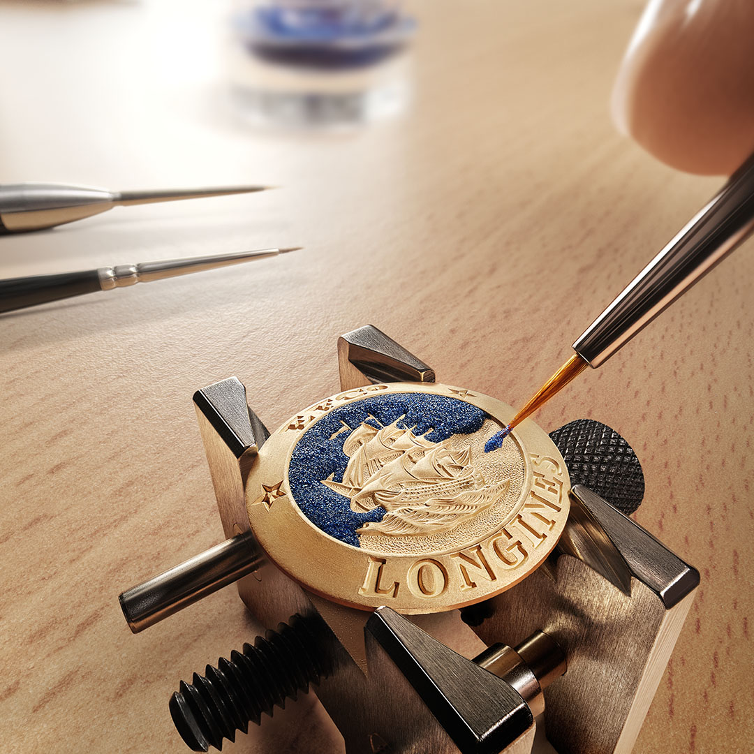 fond de boîtier longines flagship heritage